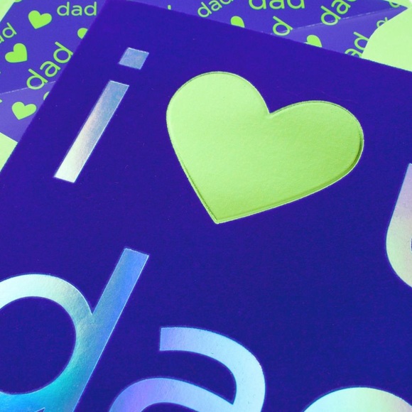 ⚡️5/$30⚡️Papyrus I love U dad, Father’s Day card - Picture 3 of 6